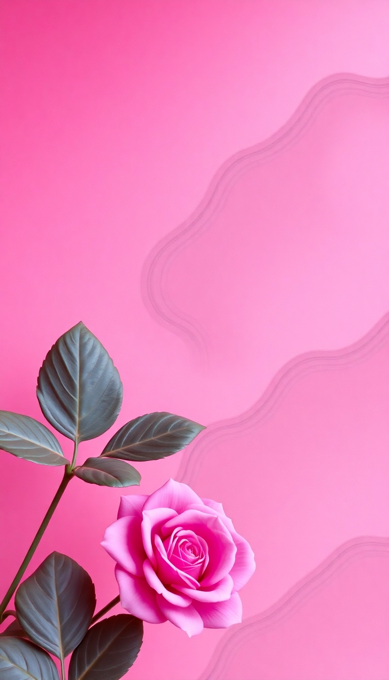 pink rose wallpaper